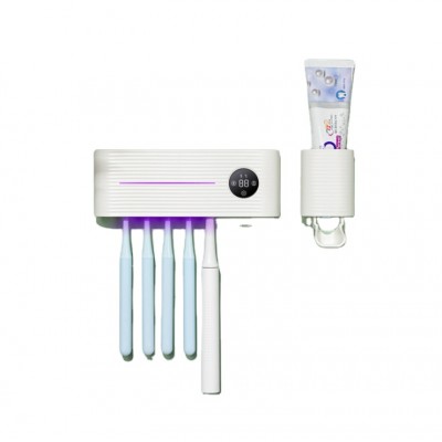 Wall Mounting USB Supply DC 5V Ozone Free UV Toothbrush sterilizer Ultraviolet Tooth brush set